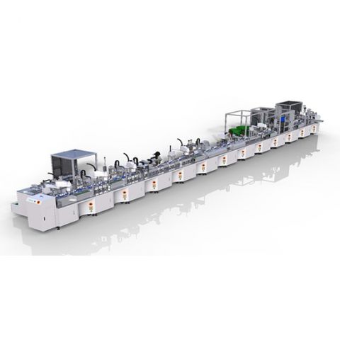 Router automatic assembly line